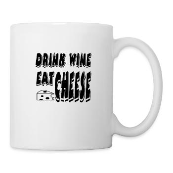 Wein - Tasse - Weiß - Rechts