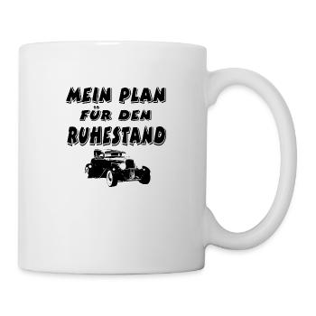 Auto - Tasse - Weiß - Rechts