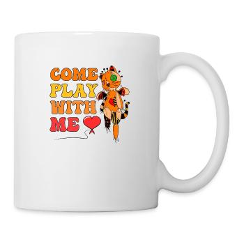 Come Play With Me Vampire - Kitten Gift - Mug - white - Right