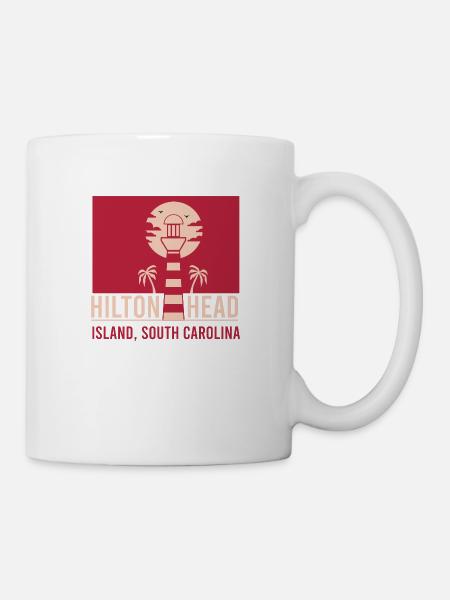 Hilton Head Island South Carolina - Mug - white
