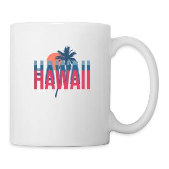 Hawaii - Tasse - Weiß - Rechts