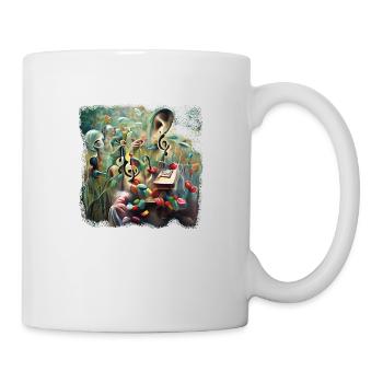 Are unheard melodies sweet? - Mug - white - Right