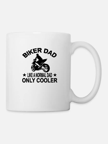 Motorrad - Tasse - Weiß