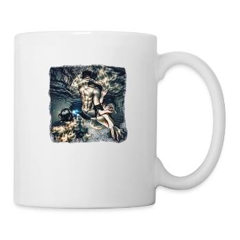 Embrace The Darkness - Mug - white - Right