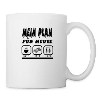 Auto - Tasse - Weiß - Rechts