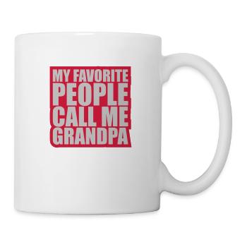 People Call Me Grandpa - Mug - white - Right