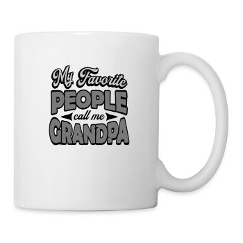 People Call Me Grandpa - Mug - white - Right