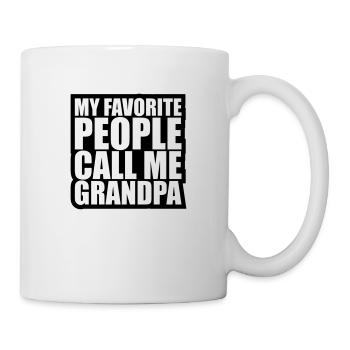 People Call Me Grandpa - Mug - white - Right