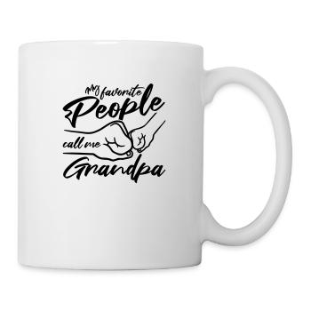 People Call Me Grandpa - Mug - white - Right