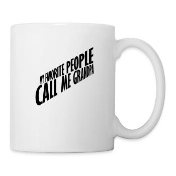 People Call Me Grandpa - Mug - white - Right