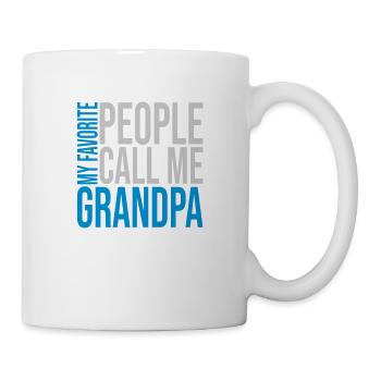 People Call Me Grandpa - Mug - white - Right