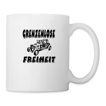 Auto - Tasse - Weiß - Rechts