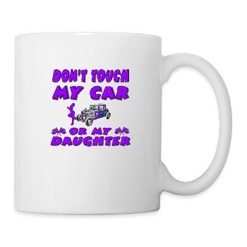 Auto - Tasse - Weiß - Rechts