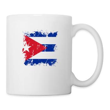 Cuba Flag Caribbean Holiday Cuba Travel Havana - Mug - white - Right