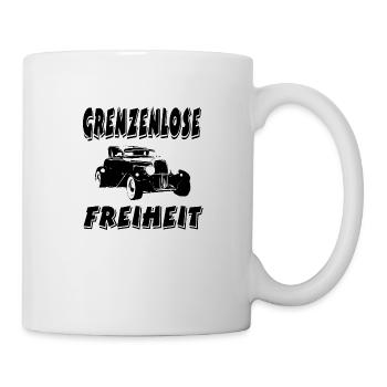 Auto - Tasse - Weiß - Rechts