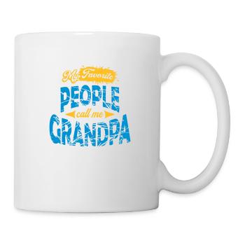 People Call Me Grandpa - Mug - white - Right