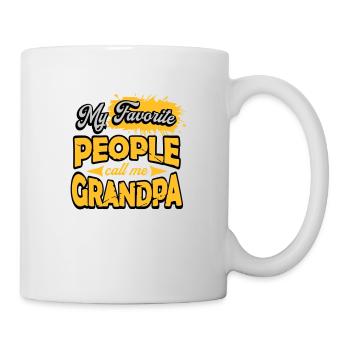 People Call Me Grandpa - Mug - white - Right