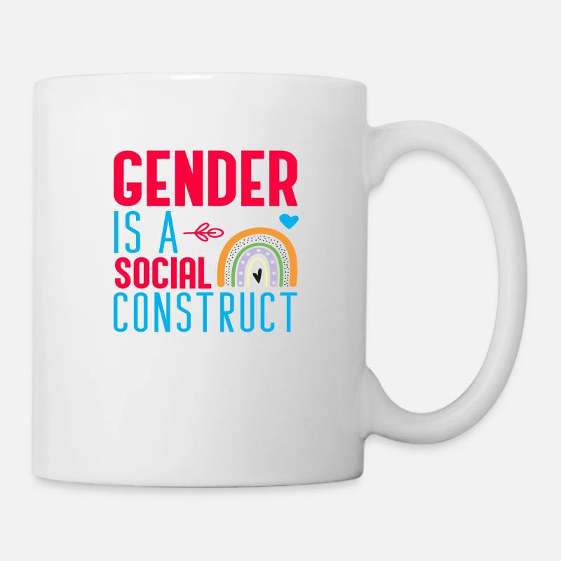 Gender is a Social Construct - Tasse - Weiß