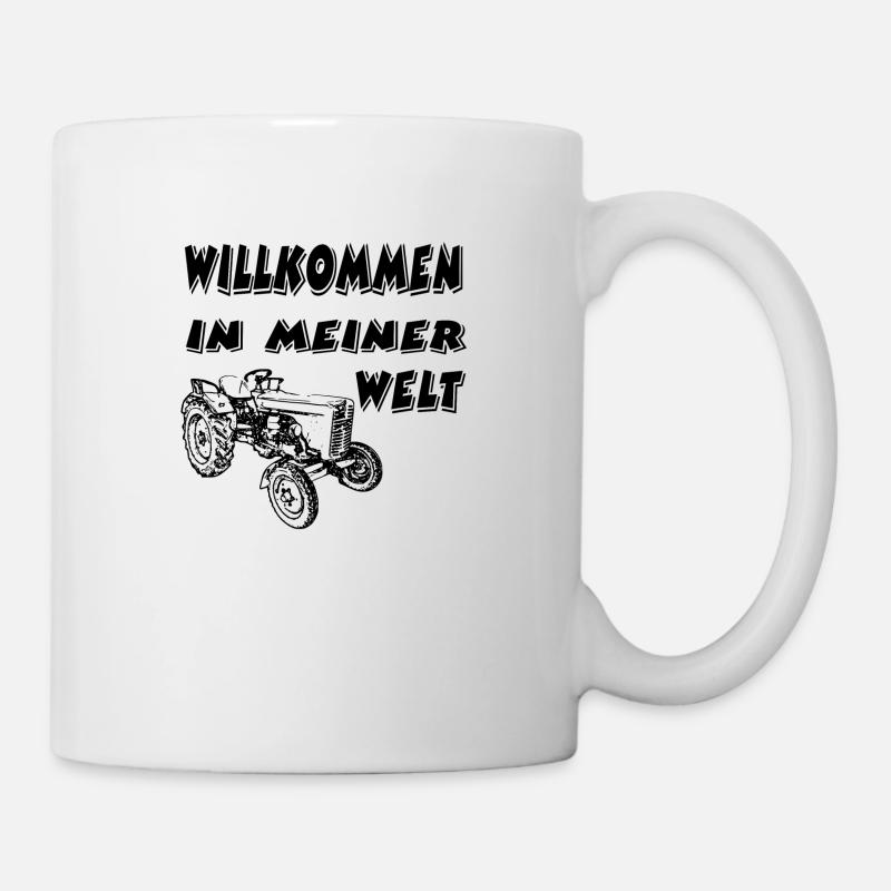 Traktor - Tasse - Weiß