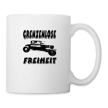 Auto - Tasse - Weiß - Rechts