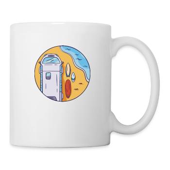 Sommerurlaub Meer Surfen Reisen Sommerurlaub Meer - Tasse - Weiß - Rechts