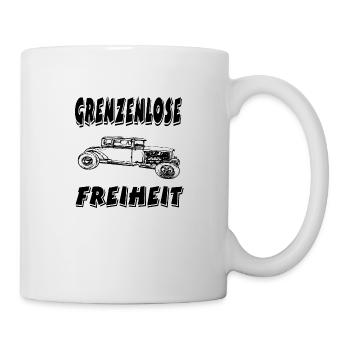 Auto - Tasse - Weiß - Rechts