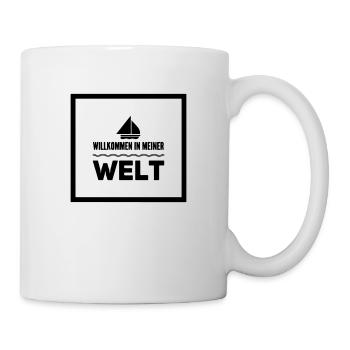 Sailing Saying Gift Welcome to my world - Mug - white - Right
