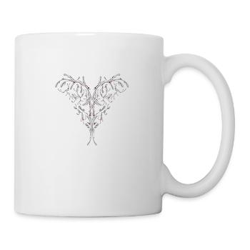 Butterfly - Tasse - Weiß - Rechts