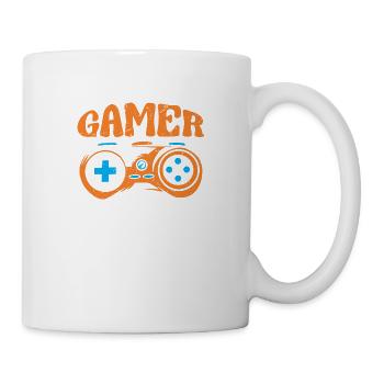 gamer never die - Mug - white - Right