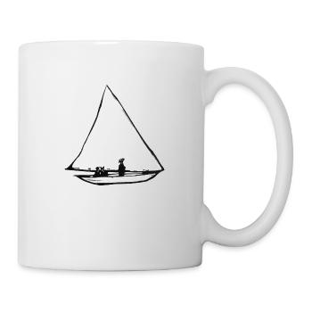 Voilier Ernst Ludwig Kirchner - Mug blanc - blanc - Droite