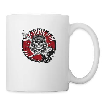 Rock and Roll Rock Music Hard Rock Therapy - Mug - white - Right