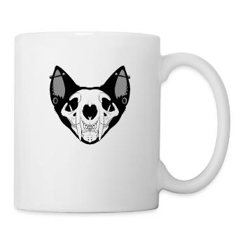 Cat Skull - Mug - white - Right