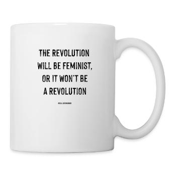 La révolution sera féministe - Rosa Luxemburgo - Mug blanc - blanc - Droite