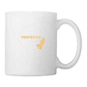 perfectly unperfect gold - Tasse - Weiß - Rechts