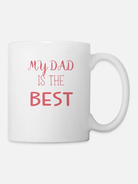 dad - Mug blanc - blanc