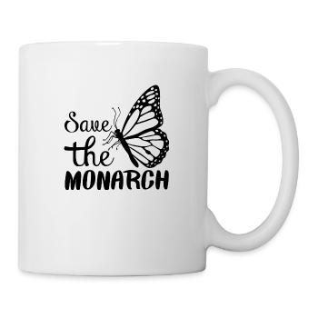 Save The Monarch - Tasse - Weiß - Rechts