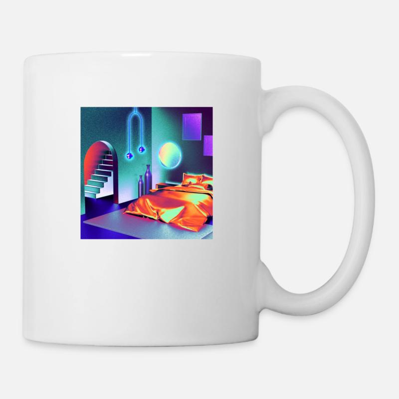 chambre - Mug blanc - blanc