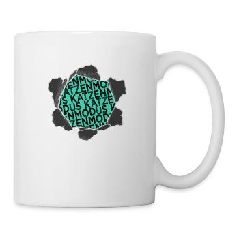 katze geschenk seekatze witzig spaß bday raubkatze - Tasse - Weiß - Rechts