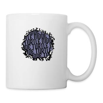 funny quote birthday creature green - Tasse - Weiß - Rechts