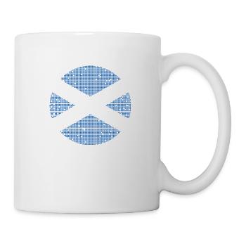 Scotland Flag Scottish Flag Alba GB UK - Mug - white - Right