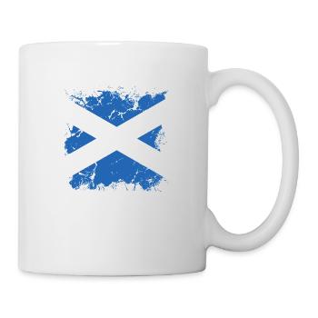 Scotland Flag Scottish Flag Alba GB UK - Mug - white - Right