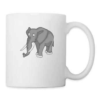 Ellefant 2 - Mug - white - Right