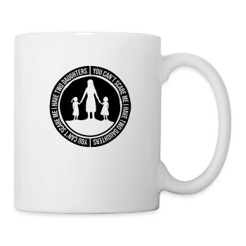 J’ai deux filles - Mug blanc - blanc - Droite