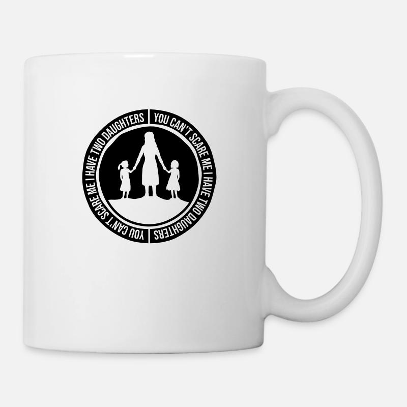 I have two daughters - Tasse - Weiß