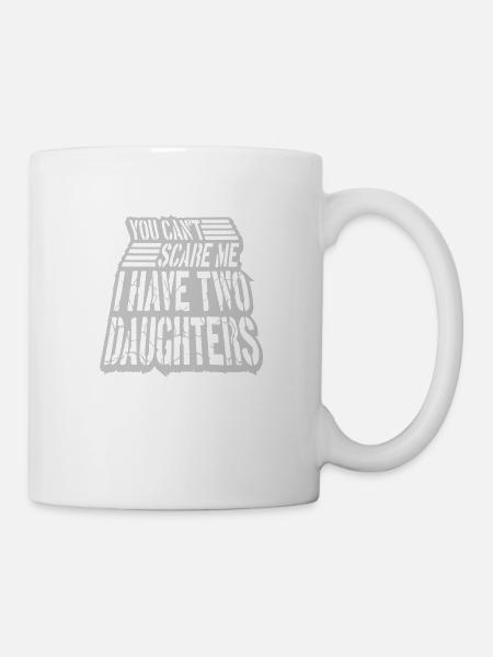 I have two daughters - Tasse - Weiß