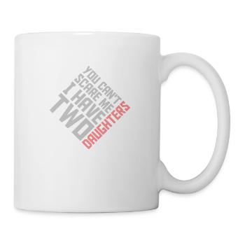 J’ai deux filles - Mug blanc - blanc - Droite