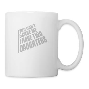 J’ai deux filles - Mug blanc - blanc - Droite