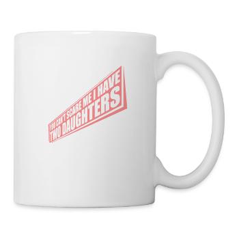 J’ai deux filles - Mug blanc - blanc - Droite