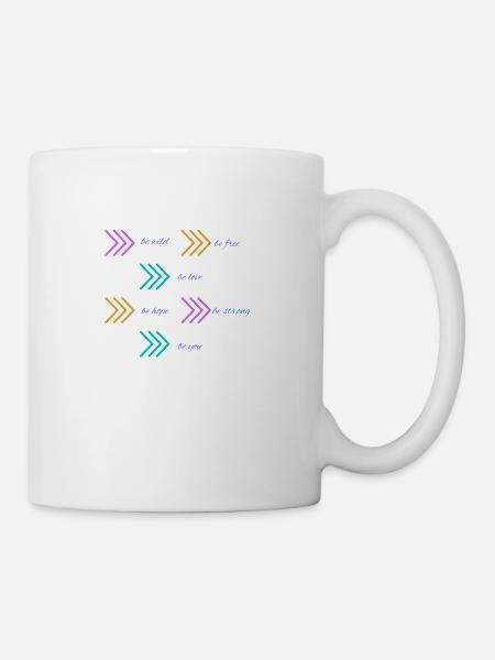 be you - Tasse - Weiß