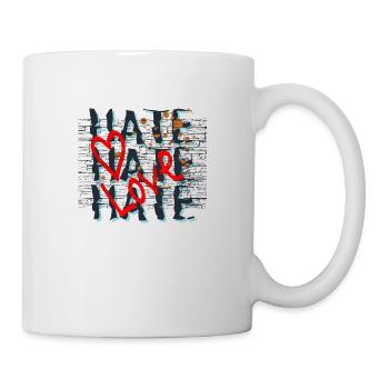 LOVE SHIRT - Tasse - Weiß - Rechts